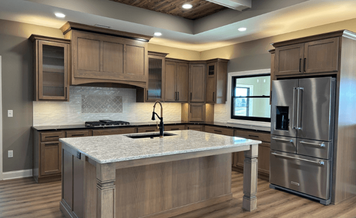 Kitchen remodeling in home